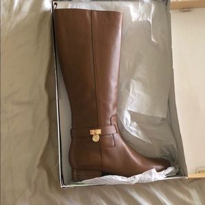 Michael Kors RYAN BOOT LEATHER LIGHT BROWN